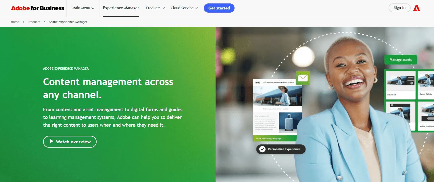 Enterprise platform for omnichannel content, personalization, and analytics fixes silos and branding.