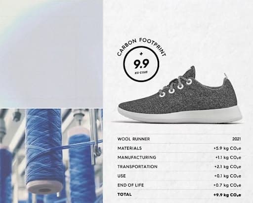 Skærmbillede af Allbirds
