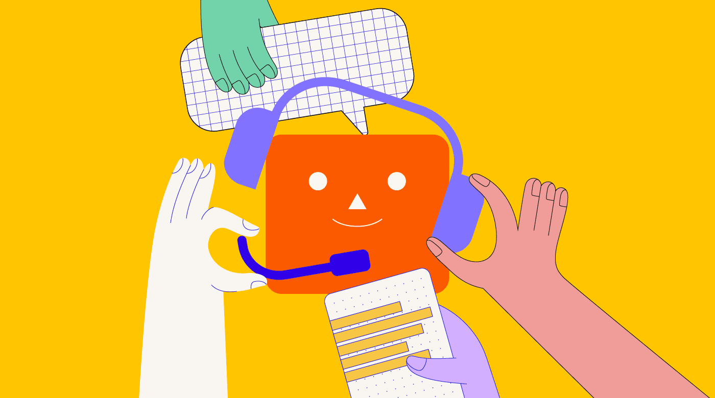 create a chatbot featured image