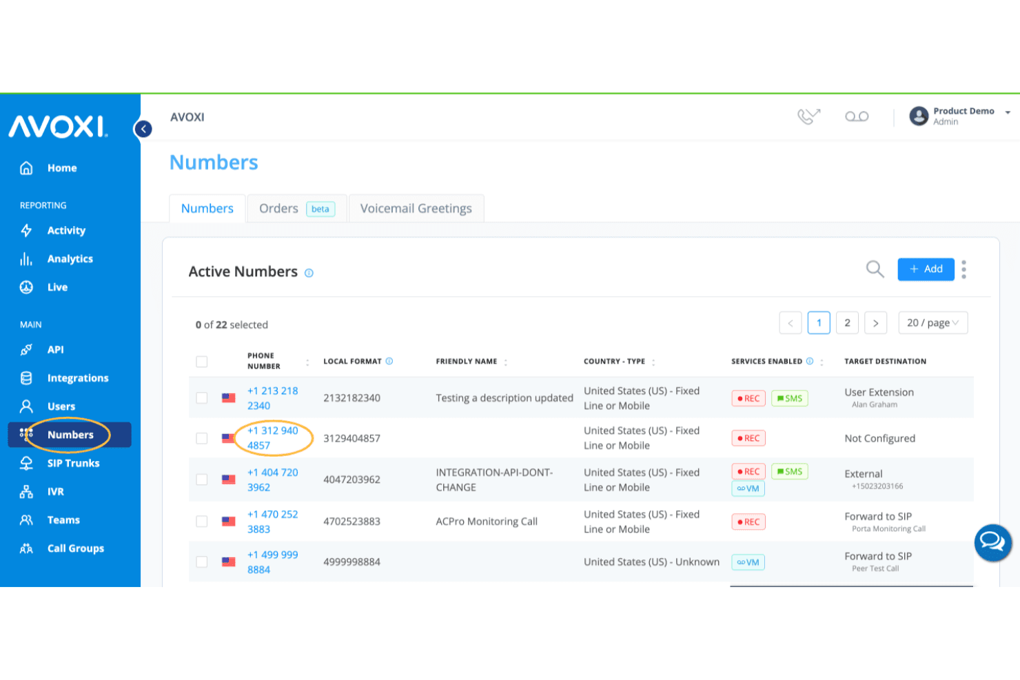AVOXI screenshot