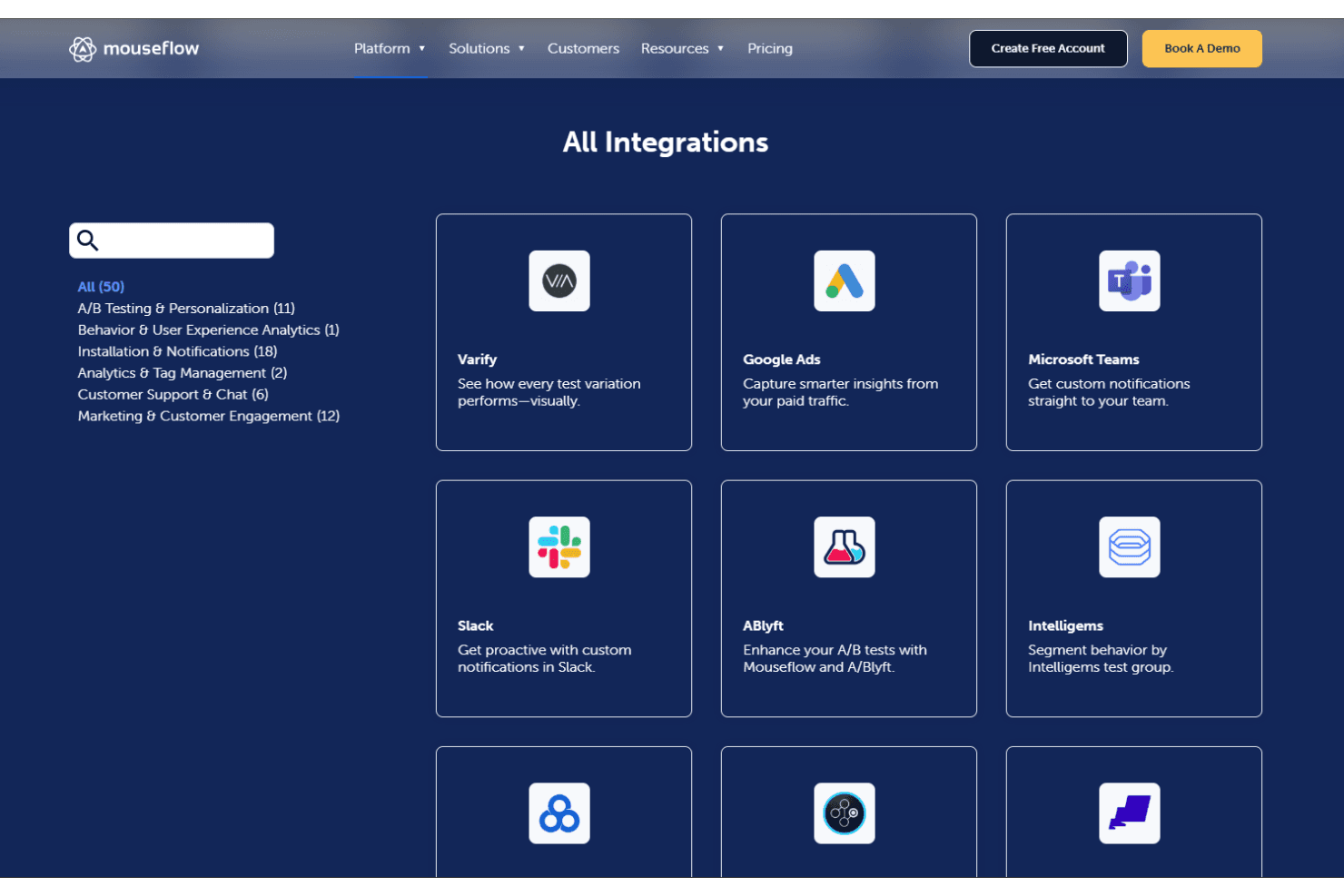 Mouseflow screenshot