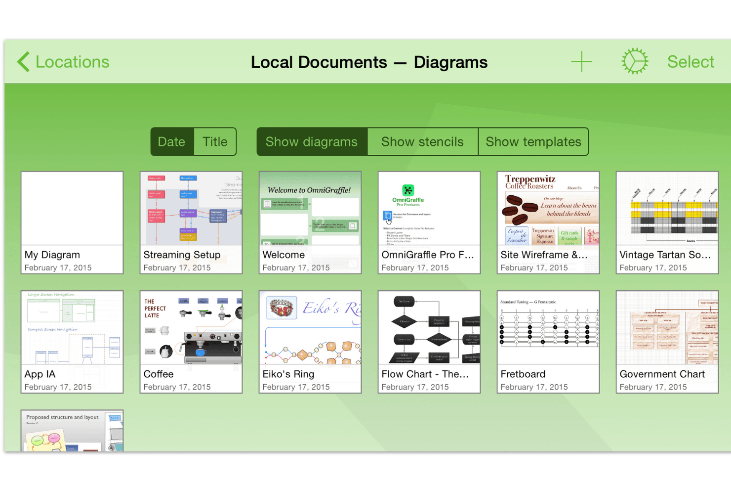OmniGraffle screenshot