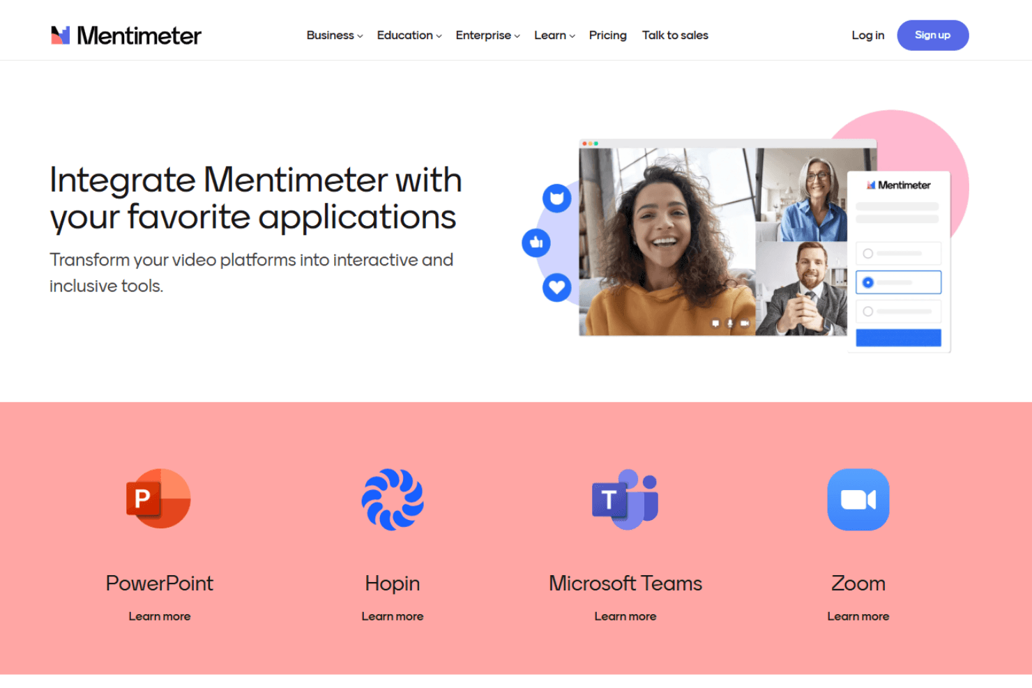 Mentimeter screenshot