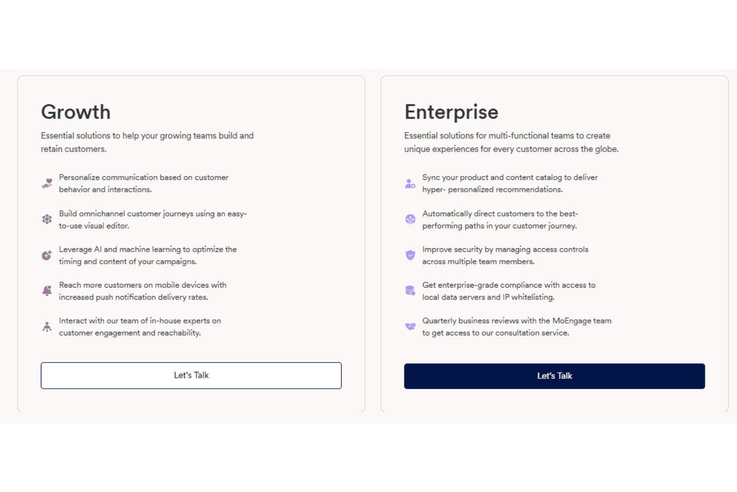 MoEngage screenshot