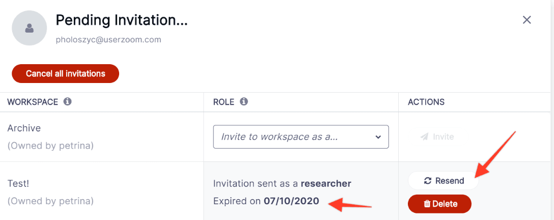 UserZoom screenshot