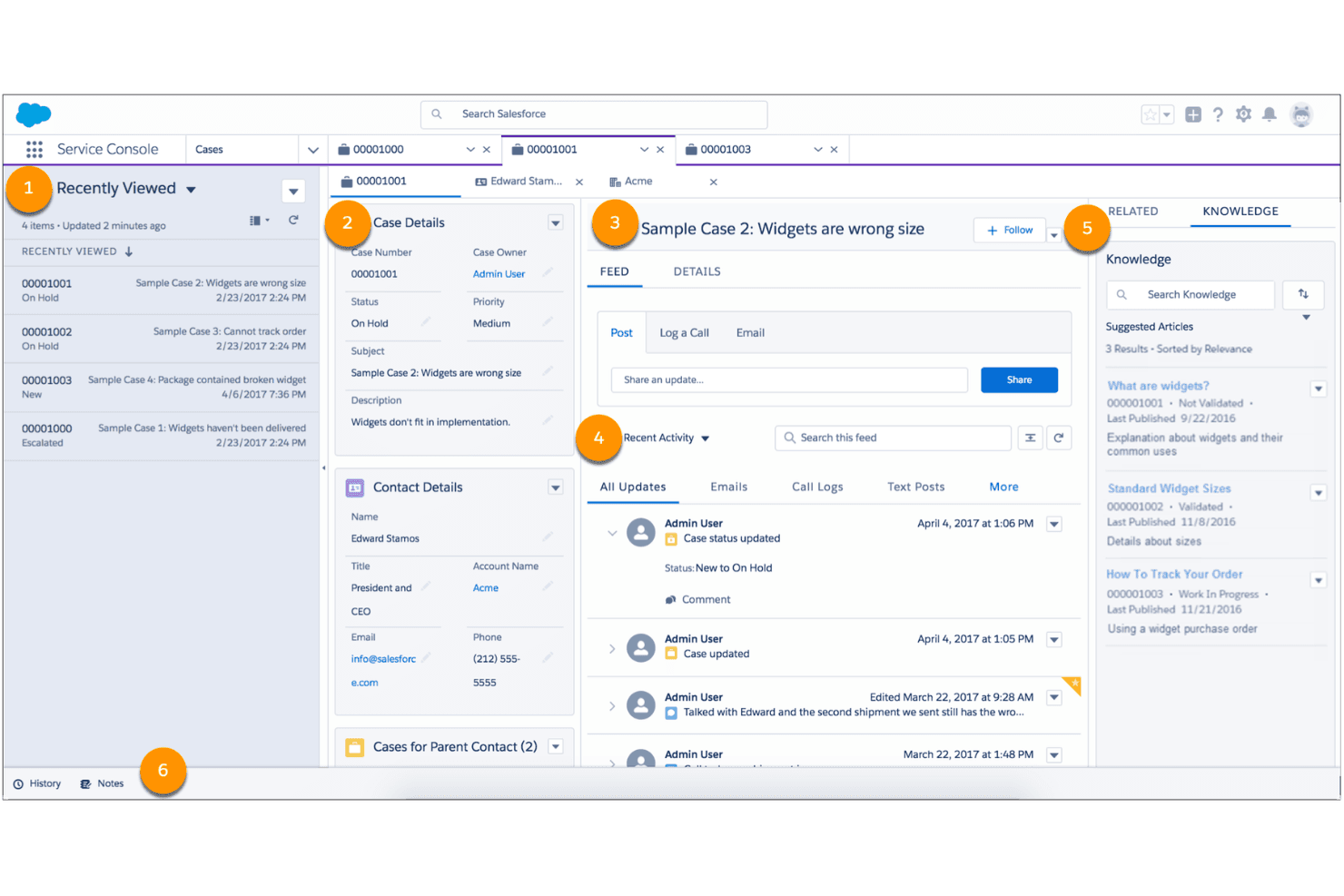 Agentforce Service (formerly Service Cloud) screenshot