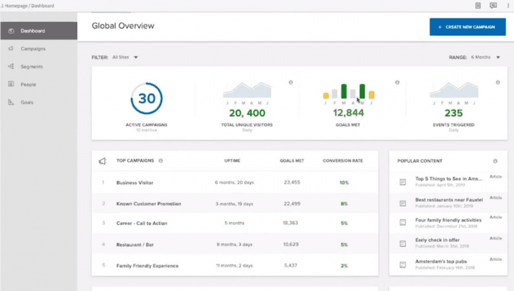 Acquia screenshot