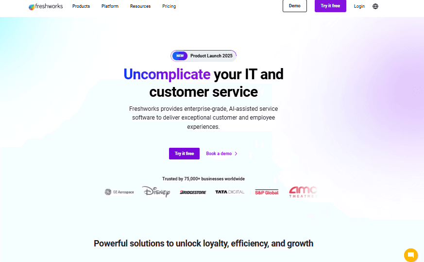 Freshworks CRM centralizes and automates sales, marketing, and support.