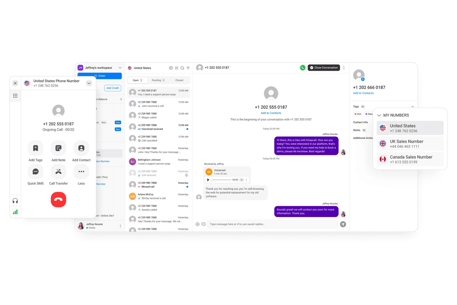 KrispCall is a scalable, user-friendly call center tool for efficient customer communication.
