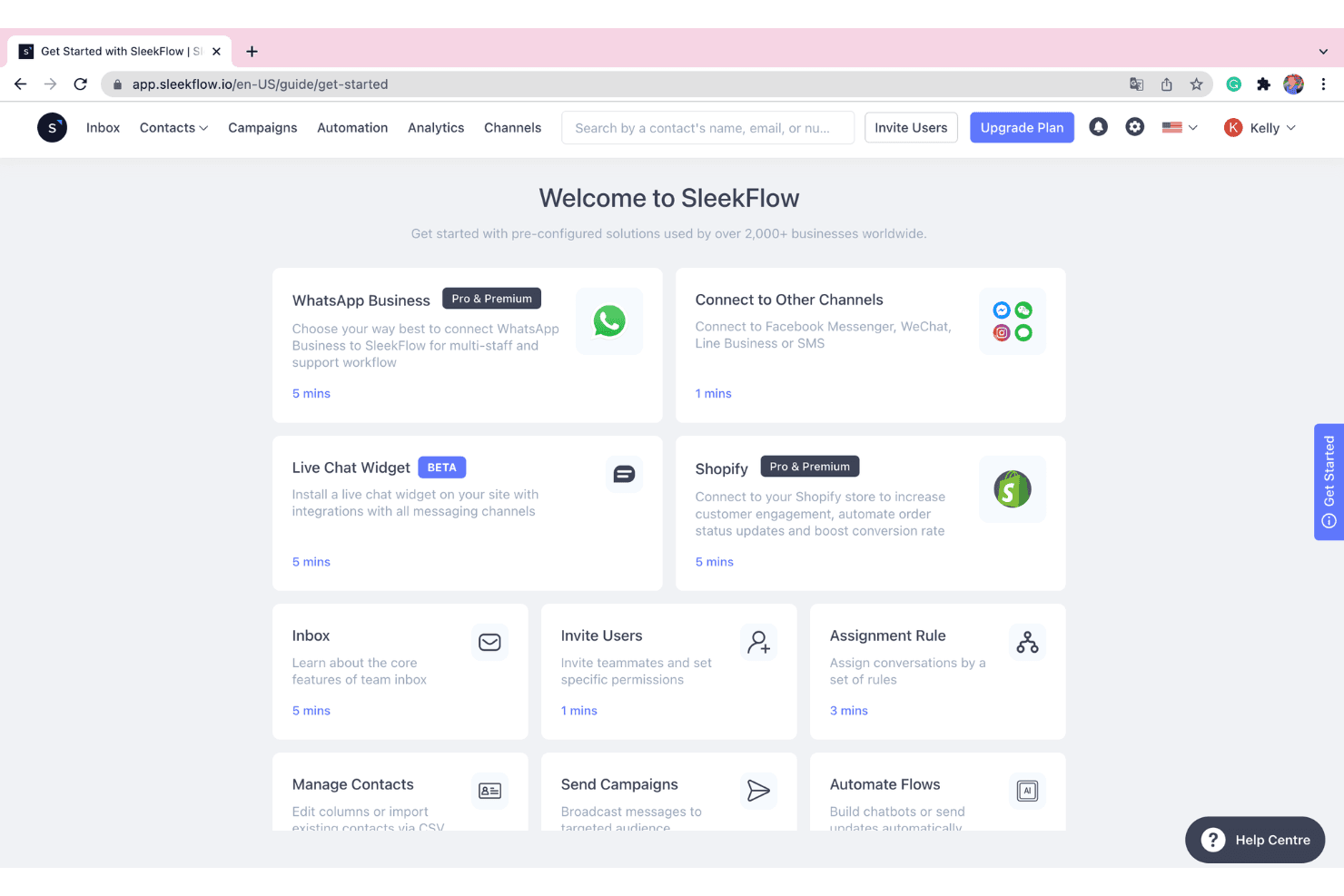 SleekFlow streamlines omnichannel messaging and automation