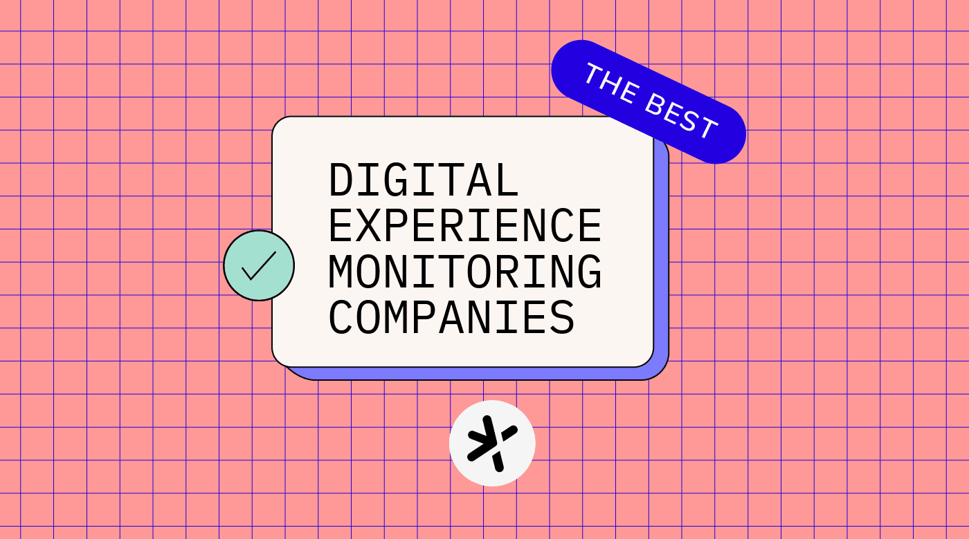 Digital experience monitoring companies generic best of
