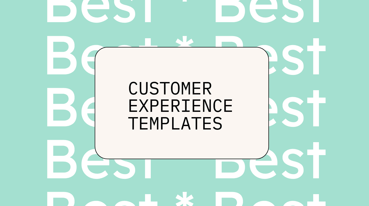 Customer experience templates generic best of 47372