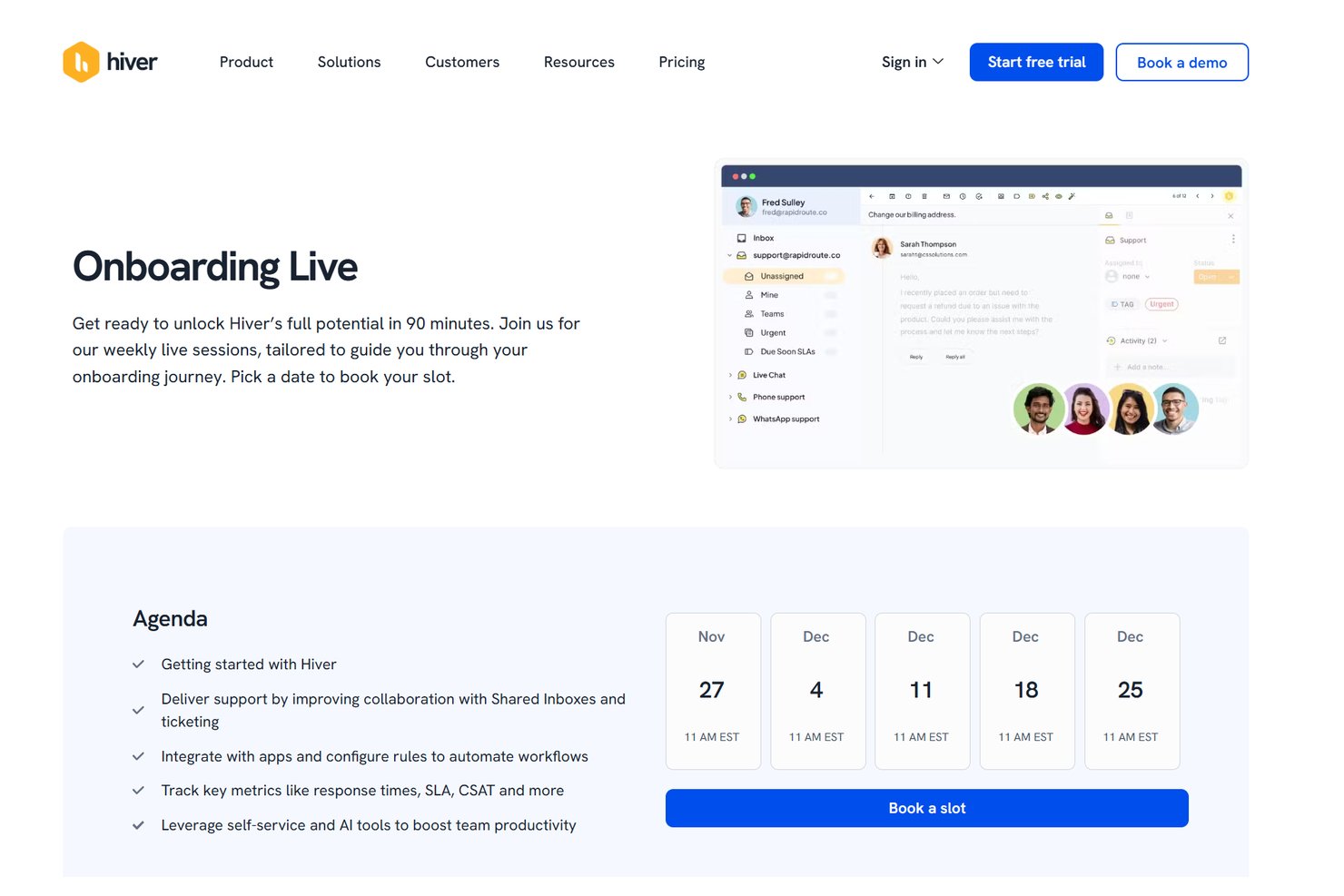 screenshot - Hiver pour le service client en 2026 : un examen approfondi