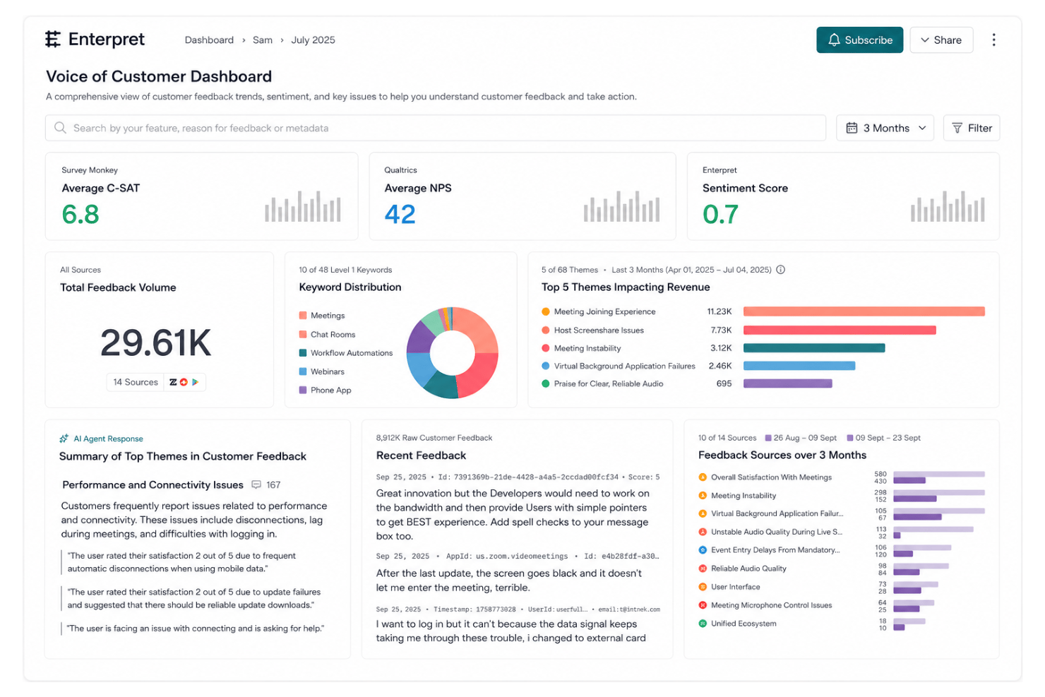 screenshot - Avis sur Enterpret : Avantages, Inconvénients, Fonctionnalités et Aperçu des Tarifs