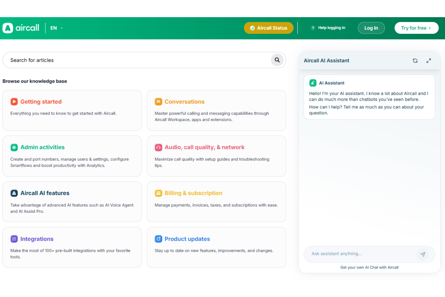 screenshot - Aircall Review: Pros, Cons, Features, and Pricing Explained