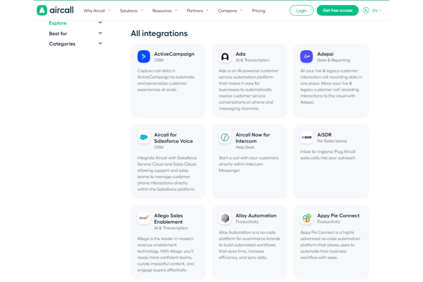screenshot - Aircall Review: Pros, Cons, Features, and Pricing Explained
