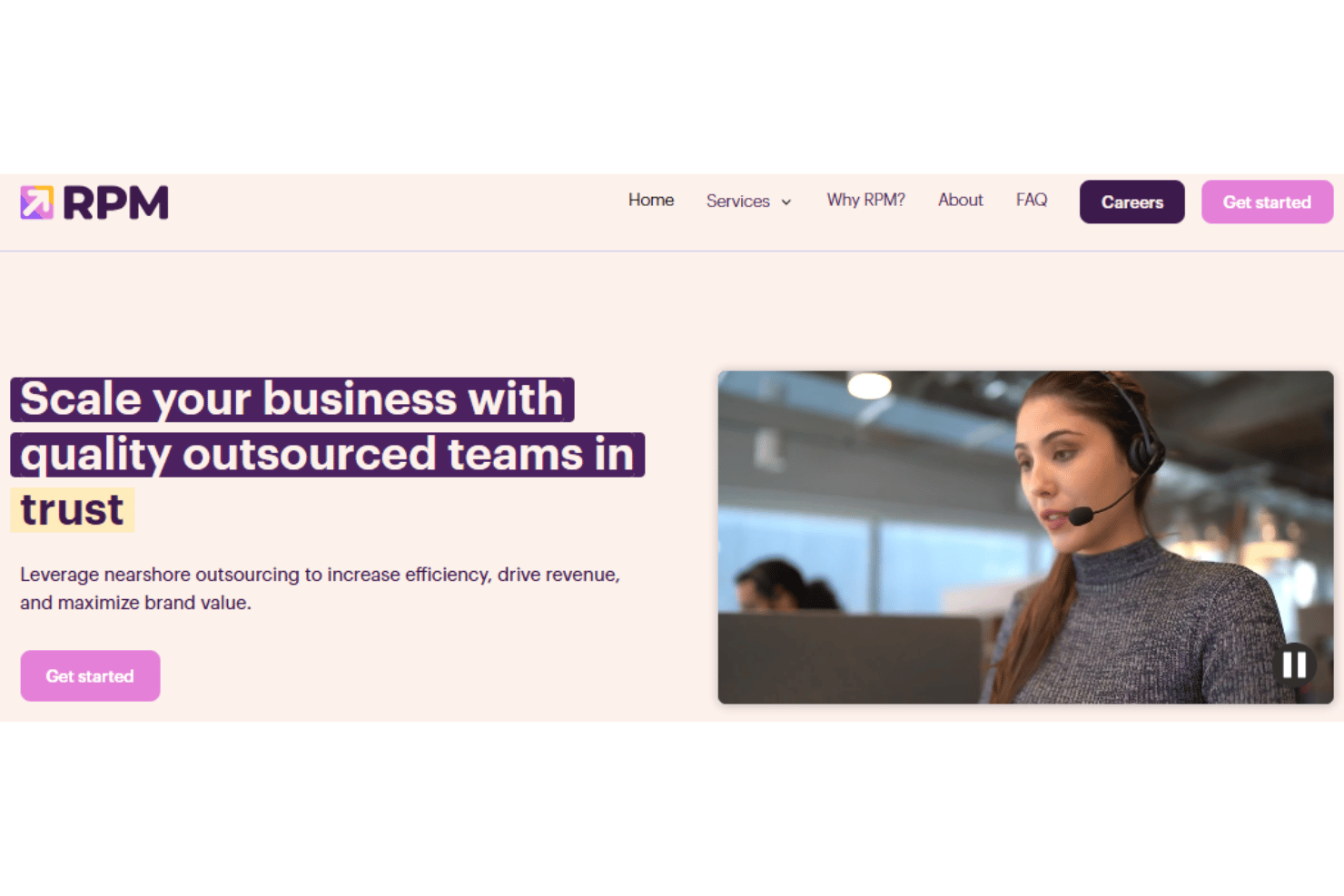 RPM BPO delivers flexible outsourced customer support for growing businesses.