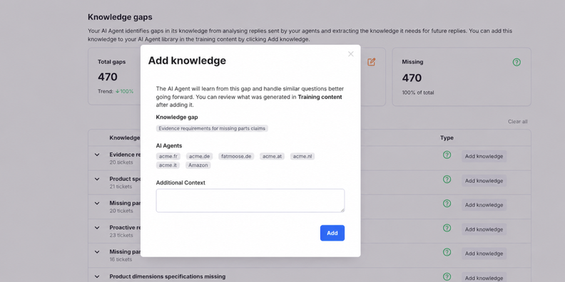 eDesk AI Adds One-Click Knowledge Base Article Generation