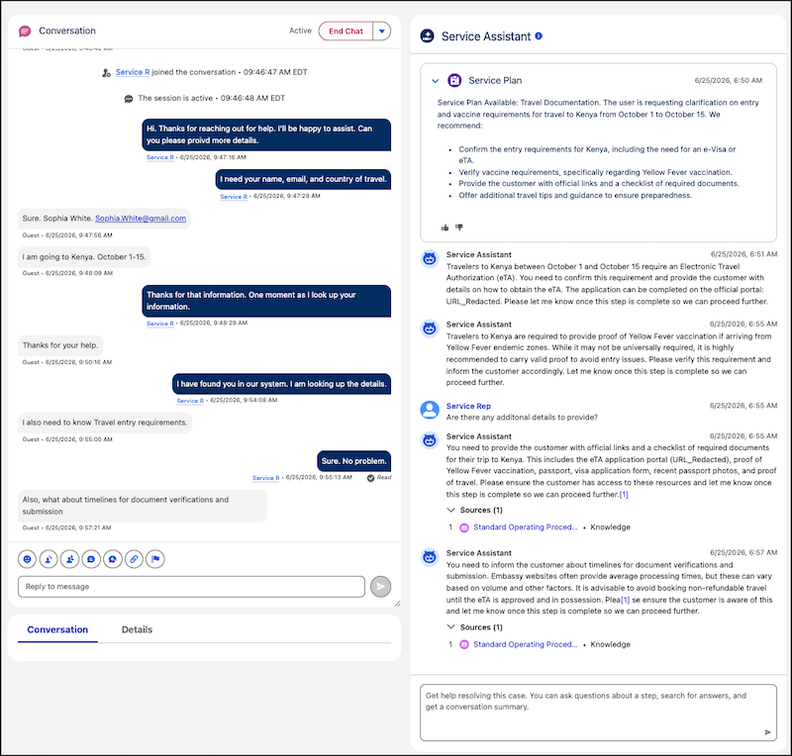 Agentforce Service Expands Service Assistant to Messaging and Voice