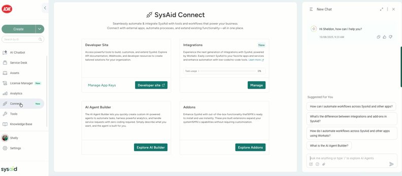 SysAid Expands AI and Integration Capabilities in Latest Update