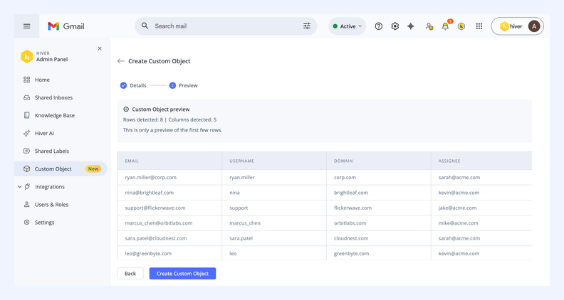 Hiver Introduces Custom Objects for Data-Driven Workflows