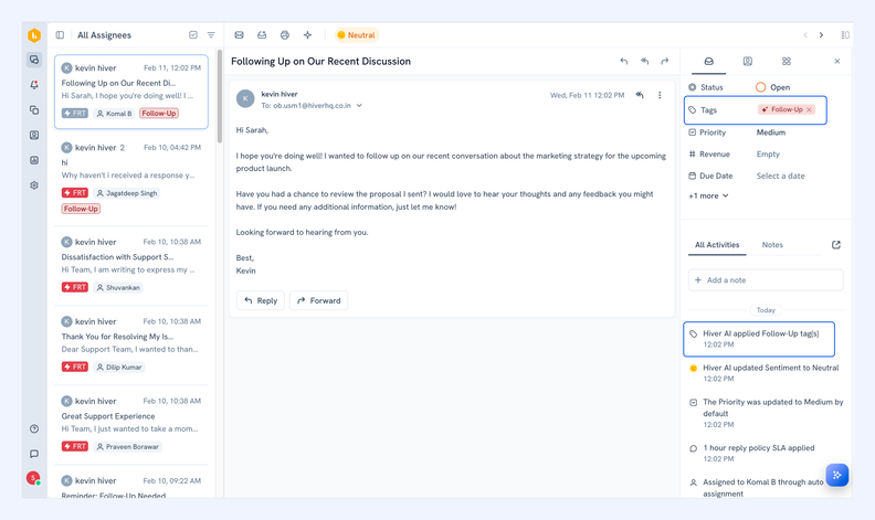 Hiver AI Updates: QA and Tagging Boost Efficiency