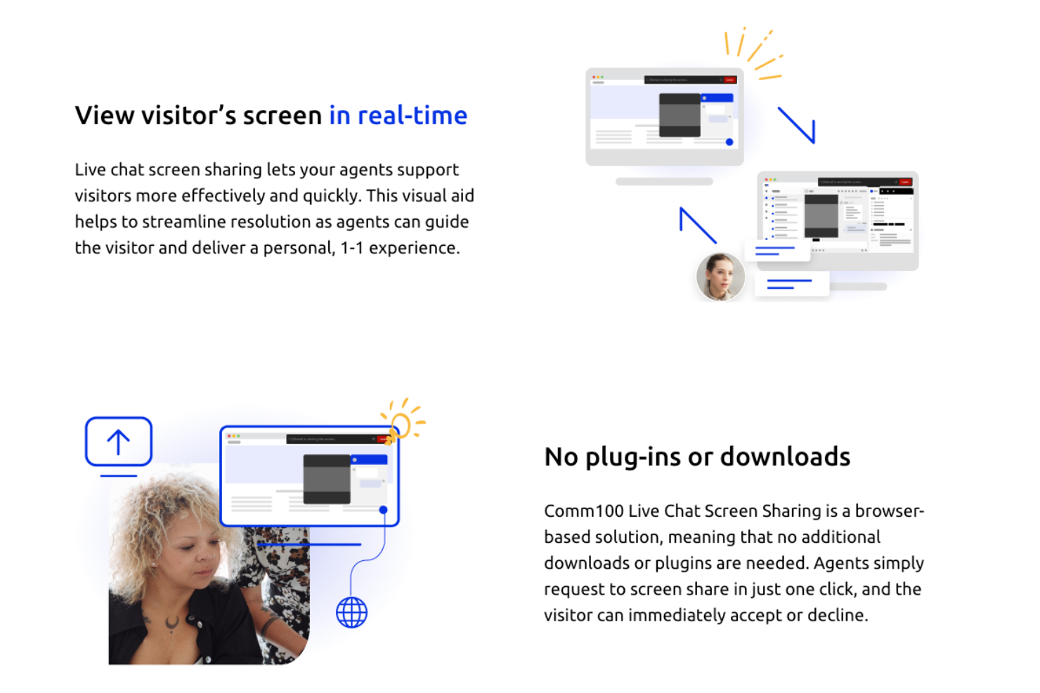 screenshot - Comm100 Review: Pros, Cons, Features, and Pricing