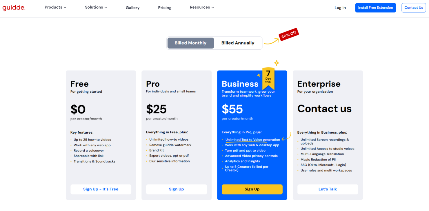 screenshot - Guidde Review: Pros, Cons, Features and Pricing