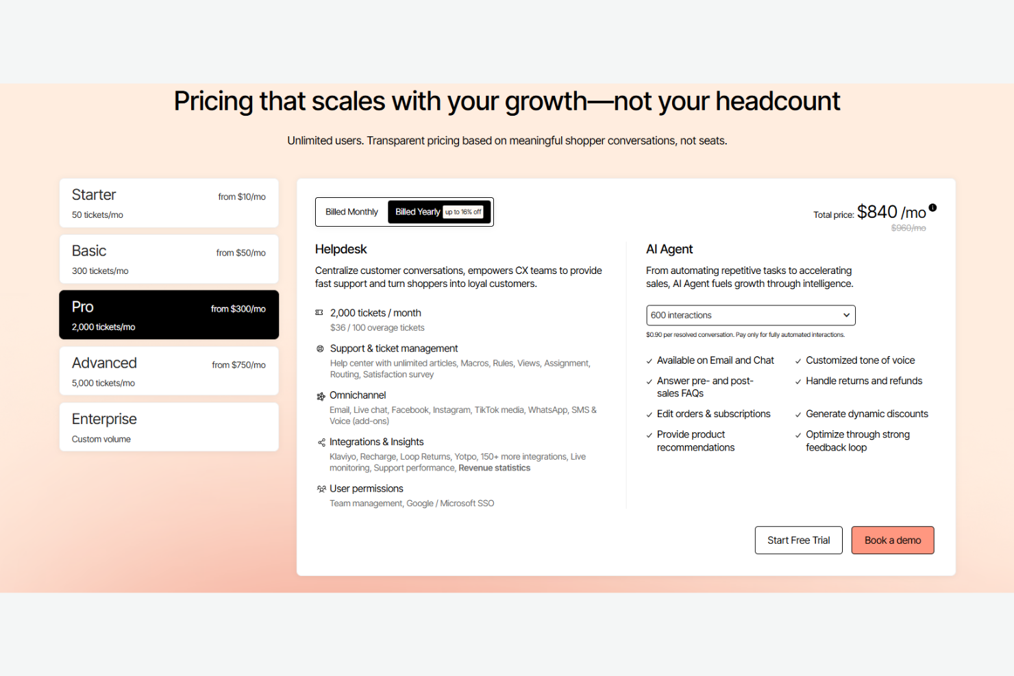 screenshot - Gorgias Review: Pros, Cons, Features and Pricing