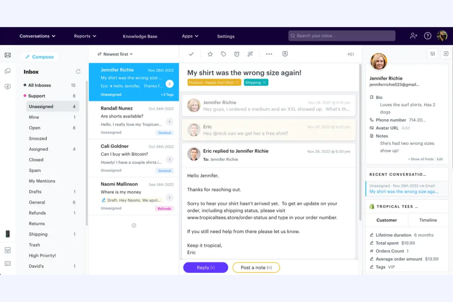 screenshot - Groove Review: Pros, Cons, Features and Pricing