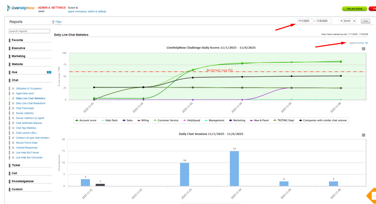 screenshot - LiveHelpNow Review: Pros, Cons, Features, and Pricing