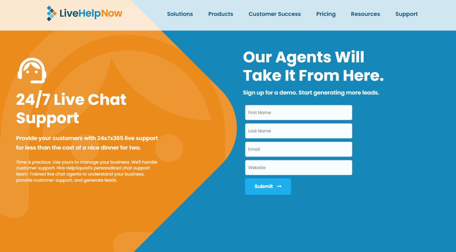 screenshot - LiveHelpNow Review: Pros, Cons, Features, and Pricing