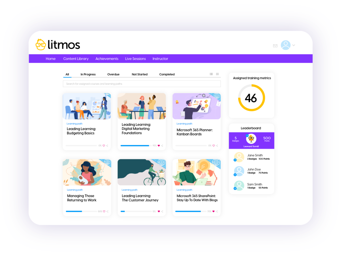 screenshot - Litmos Review: Pros, Cons, Features and Pricing