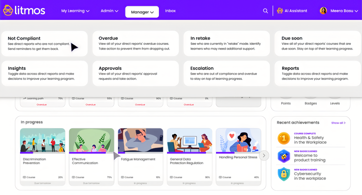 screenshot - Litmos Review: Pros, Cons, Features and Pricing