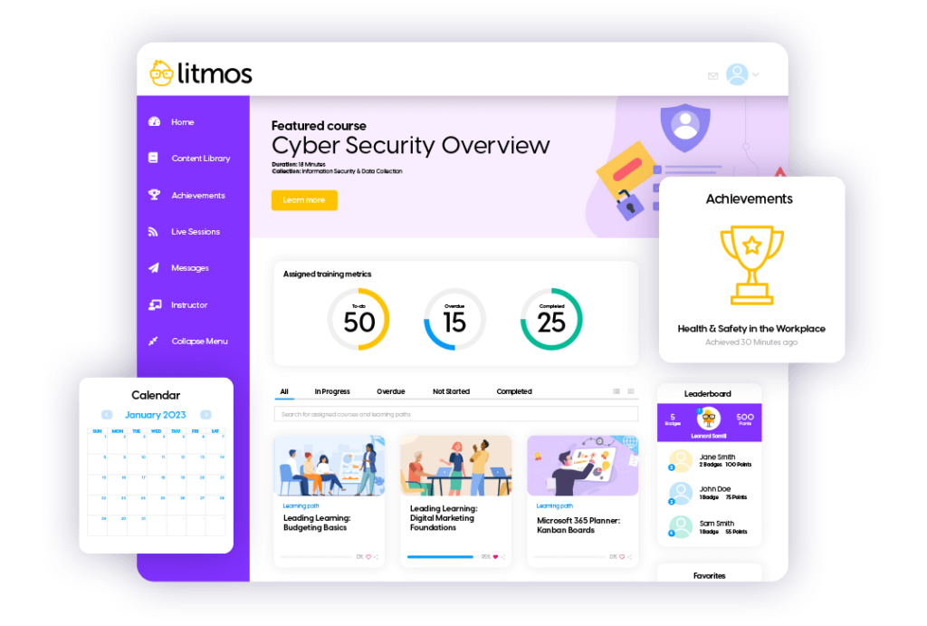 screenshot - Litmos Review: Pros, Cons, Features and Pricing