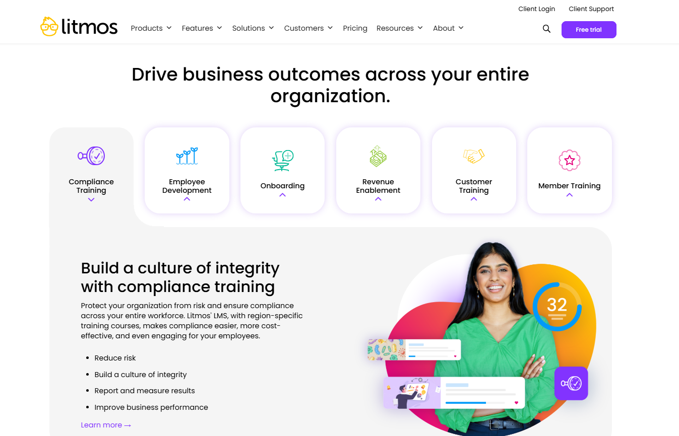 screenshot - Litmos Review: Pros, Cons, Features and Pricing