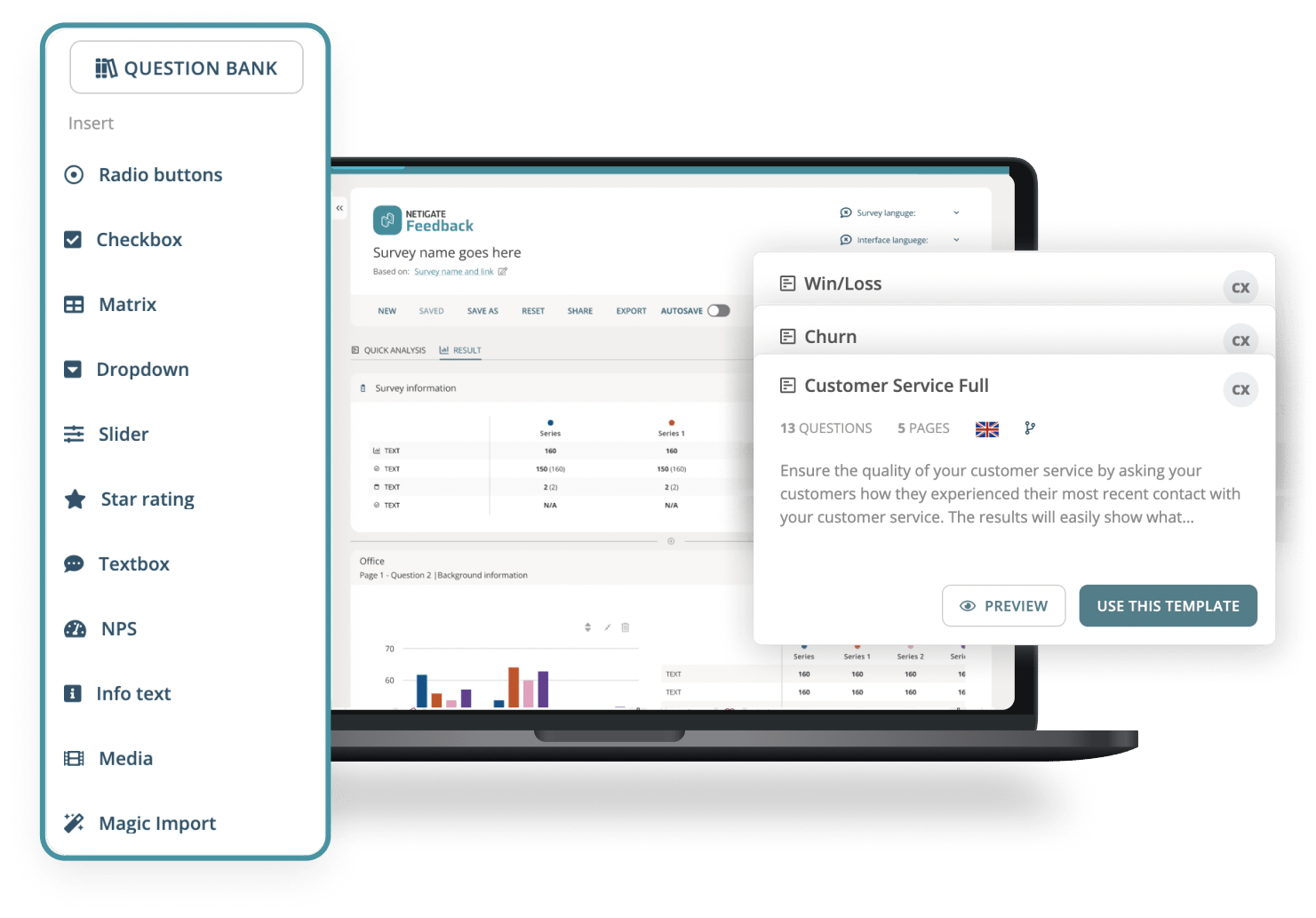 screenshot - Netigate Review: Pros, Cons, Features and Pricing