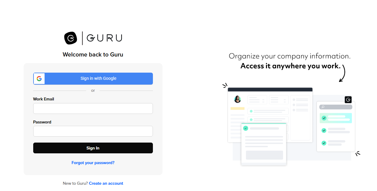 screenshot - Guru Review: Pros, Cons, Features and Pricing