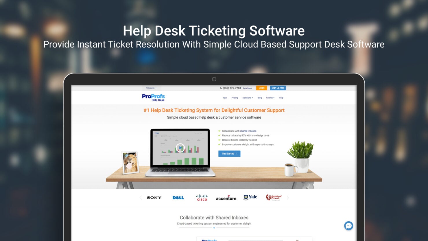 screenshot - ProProfs Help Desk Review: Pros, Cons, Features and Pricing