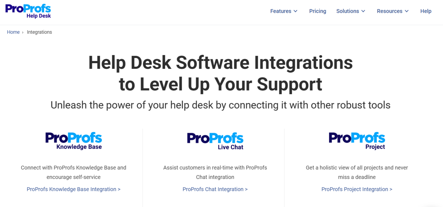 screenshot - ProProfs Help Desk Review: Pros, Cons, Features and Pricing
