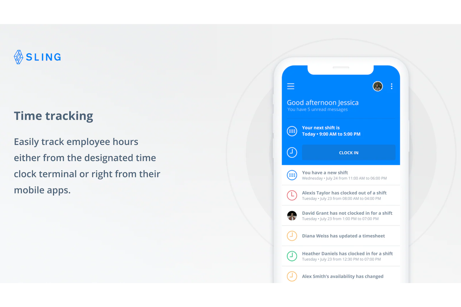 screenshot - Sling Scheduling Software Review: Pros, Cons, Features, and Pricing