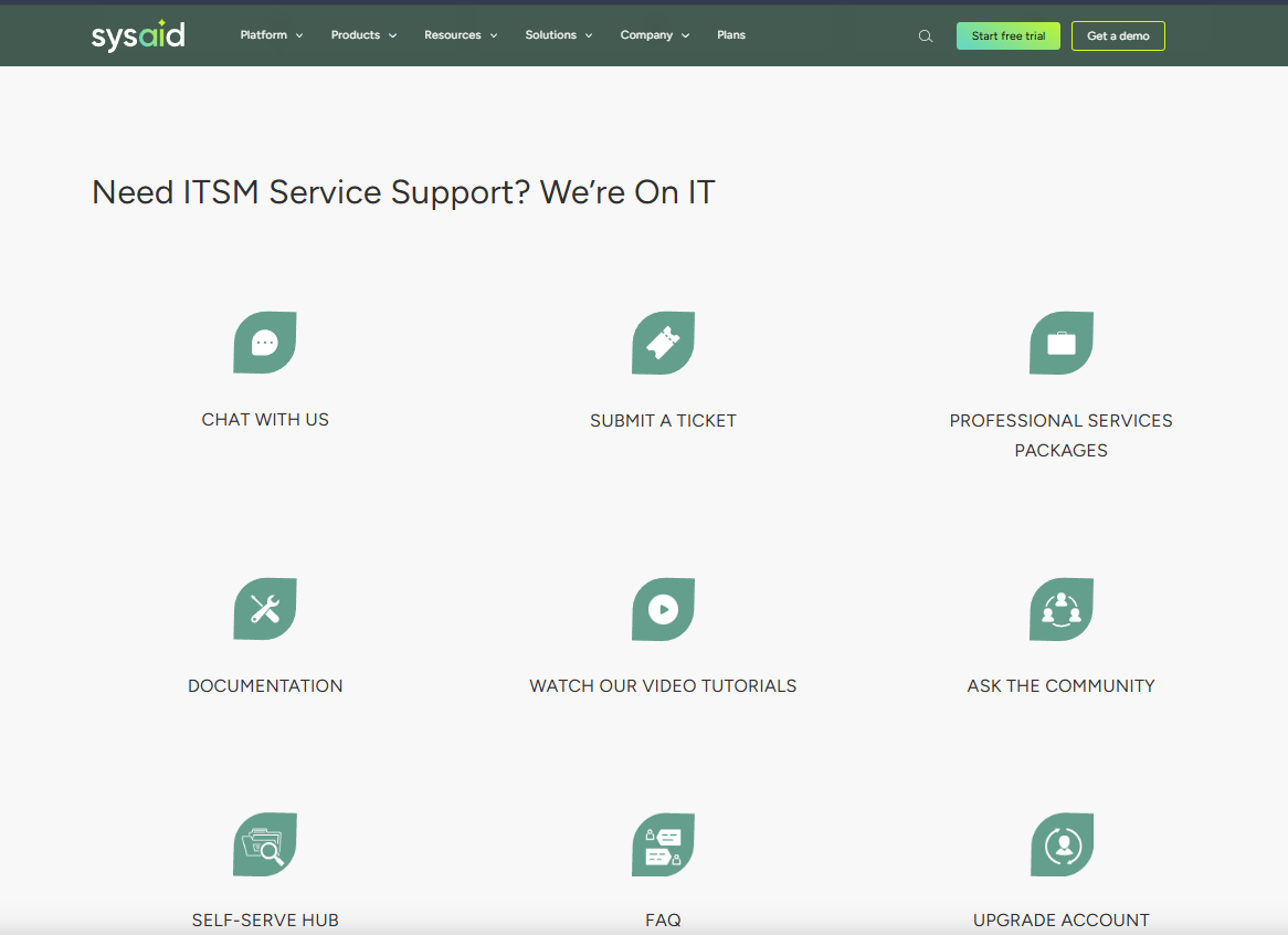 screenshot - SysAid Review: Pros, Cons, Features, and Pricing
