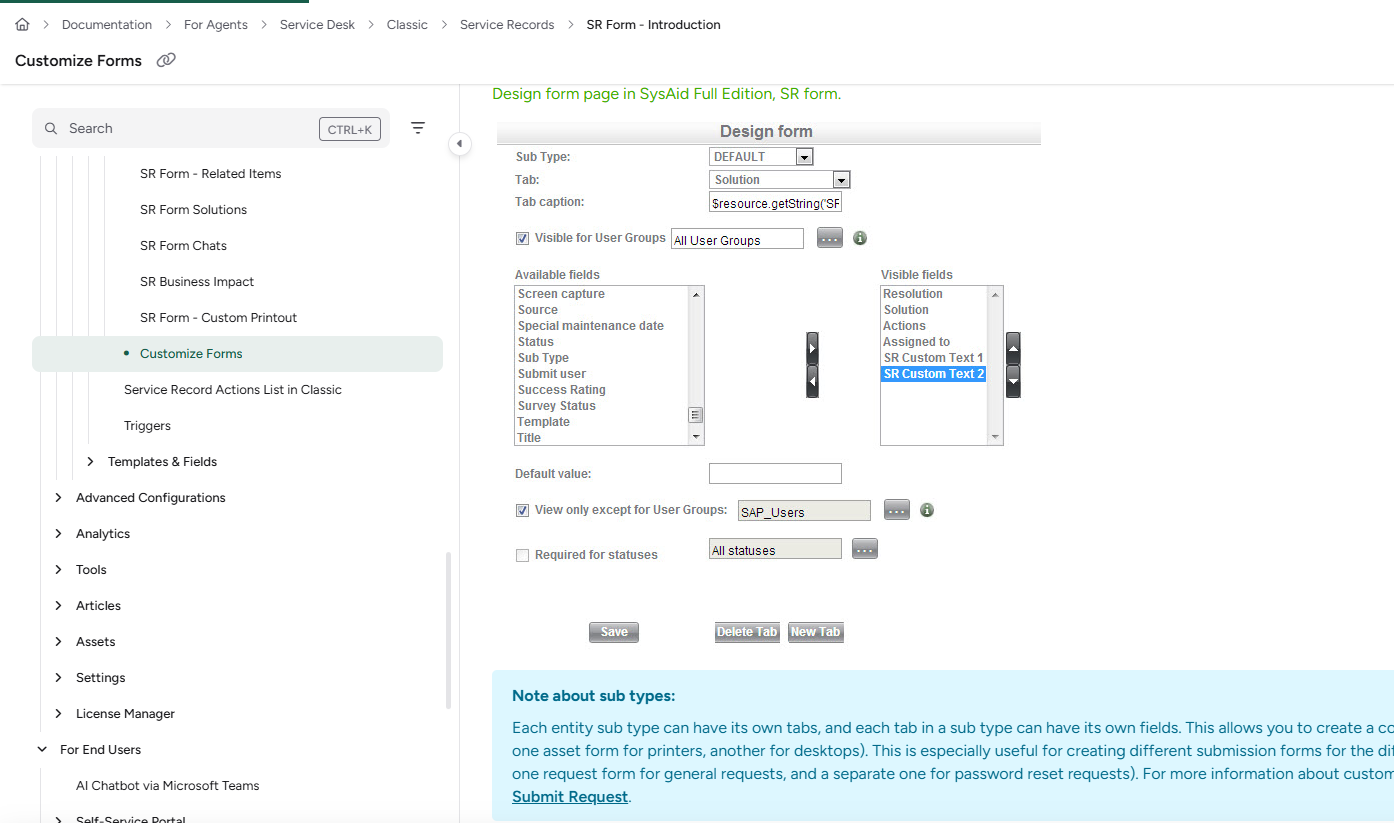 screenshot - SysAid Review: Pros, Cons, Features, and Pricing