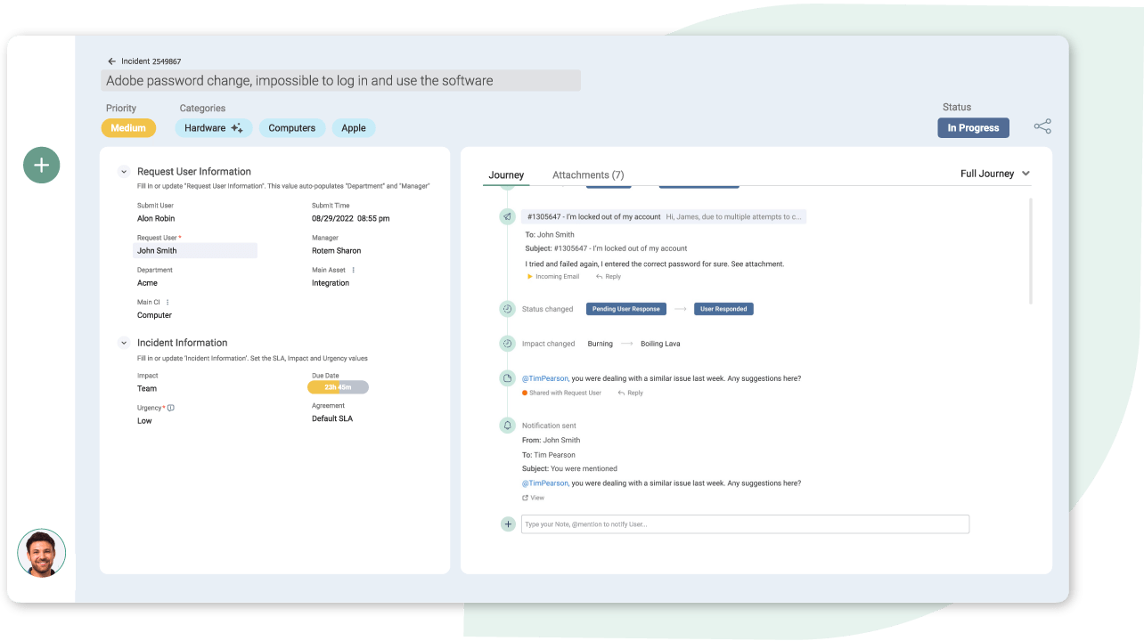 screenshot - Avis sur SysAid : Avantages, Inconvénients, Fonctionnalités et Tarifs