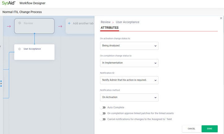screenshot - Avis sur SysAid : Avantages, Inconvénients, Fonctionnalités et Tarifs