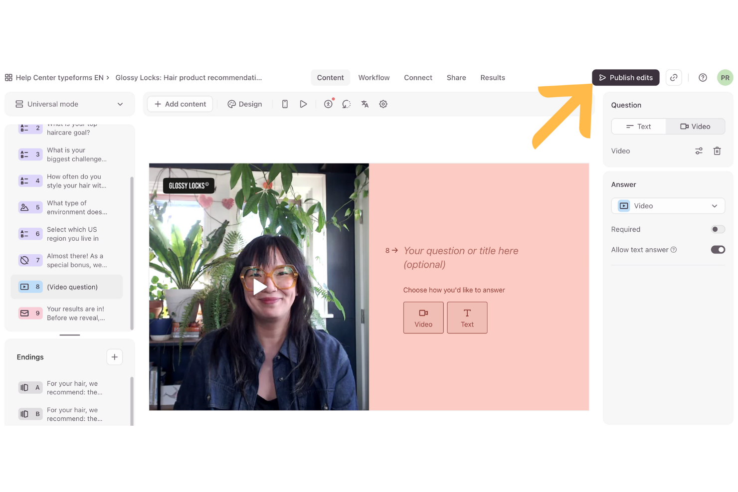 screenshot - Typeform Review: Pros, Cons, Features, and Pricing