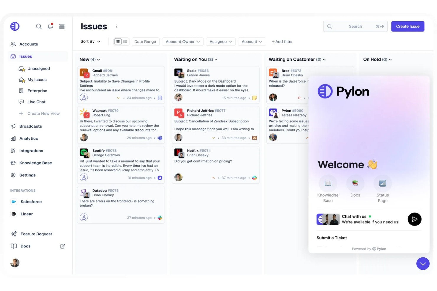 screenshot - Pylon Review: Pros, Cons, Features, and Pricing Explained for 2026