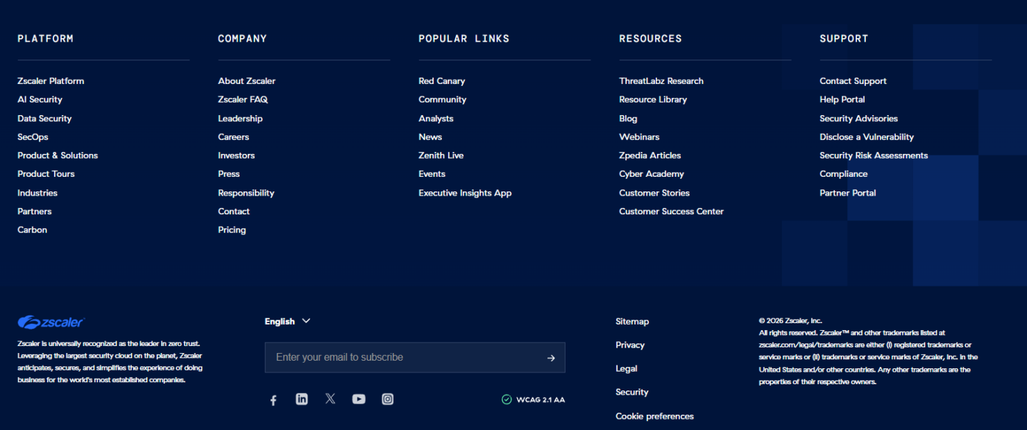 screenshot - Zscaler Review: Pros, Cons, Features, and Pricing Explained