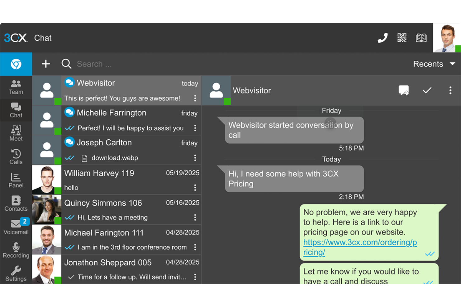 screenshot - 3cx Review 2026: Pros, Cons, Features, and Pricing