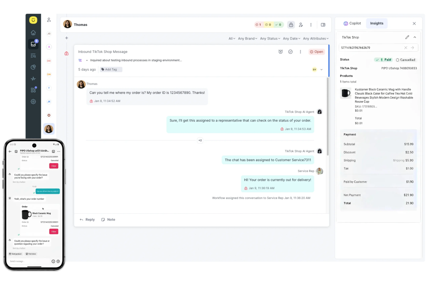screenshot - Kustomer Review 2026: Pros, Cons, Features, and Pricing